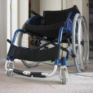 Ultra-Lightweight Foldable Aluminum Wheelchair